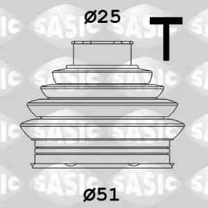 Aandrijfashoes Sasic 1906103 Ambachtelijk