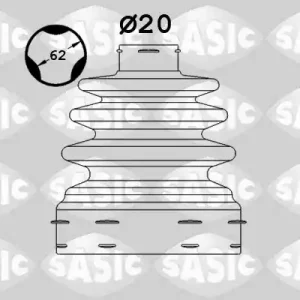 Aandrijfashoes Sasic 1906118 Gratis Verzending