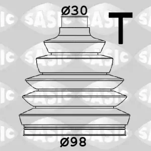 Direct Verzonden Aandrijfashoes Sasic 1906145