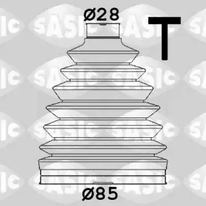 Aandrijfashoes Sasic 1906151 Topkwaliteit