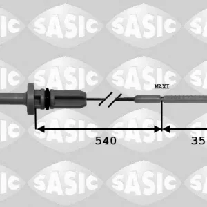 Gecertificeerd Oliepeilstok Sasic 1940005