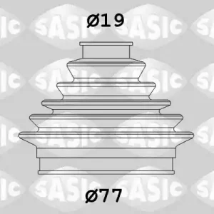 Aandrijfashoes Sasic 2003408 Gecertificeerd