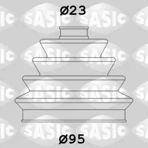 Aandrijfashoes Sasic 2003414 Luxe