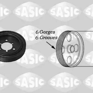 Krukaspoelie Sasic 2150015 Hoge Kwaliteit