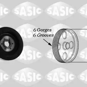 Krukaspoelie Sasic 2150026 Op = Op