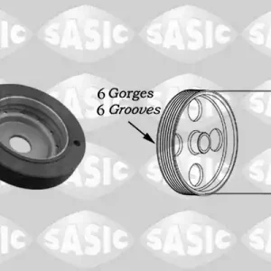 Beste Prijs Krukaspoelie Sasic 2154001