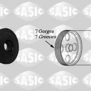 Krukaspoelie Sasic 2154018 Luxe