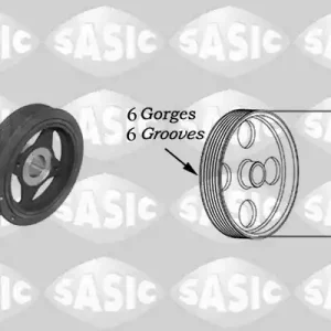 Krukaspoelie Sasic 2154023 Exclusieve Aanbieding