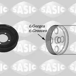 Krukaspoelie Sasic 2156015 Wereldwijde Verzending