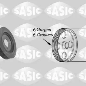 Ambachtelijk Krukaspoelie Sasic 2156081