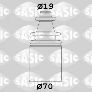 Betaalbaar Aandrijfashoes Sasic 2873683