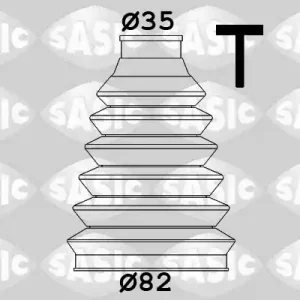 Aandrijfashoes Sasic 2933313 Authentiek