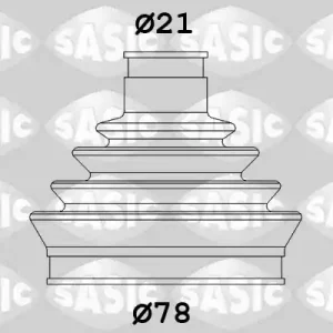 Aandrijfashoes Sasic 2933513 Gereduceerde Prijs