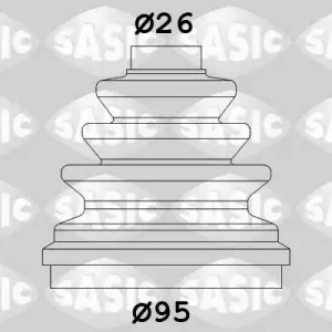 Aandrijfashoes Sasic 2933953 Geld-Terug-Garantie