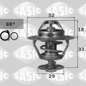 Thermostaat Sasic 3306064 Luxe