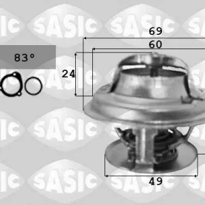 Thermostaat Sasic 3371341 Beperkt Aanbod