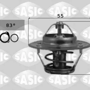 Thermostaat Sasic 3381391 Op = Op