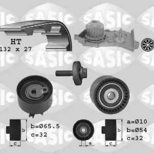 Rechtstreeks Van De Fabrikant Distributieriem kit inclusief waterpomp Sasic 3904036