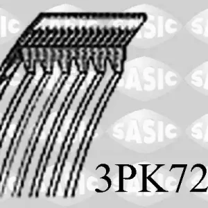 Poly V-riem Sasic 3PK720 Betrouwbaar