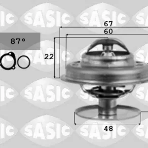 Fabrieksprijs Thermostaat Sasic 4000356