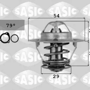 Betaalbaar Thermostaat Sasic 4000366