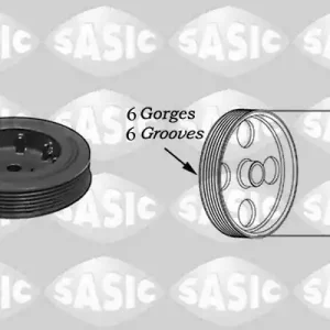 Krukaspoelie Sasic 4000701 Nieuw
