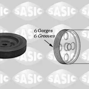 Krukaspoelie Sasic 4000703 Uitverkoop