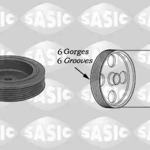 Krukaspoelie Sasic 4000704 Gratis Verzending