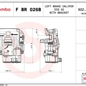 Remzadel\\/remklauw Brembo F BR 026B Shop Nu