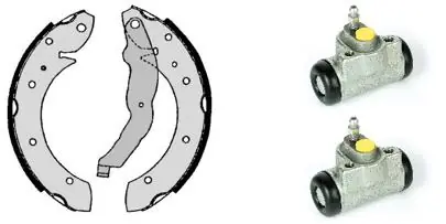 Weekendaanbieding Remschoen set Brembo H 06 010