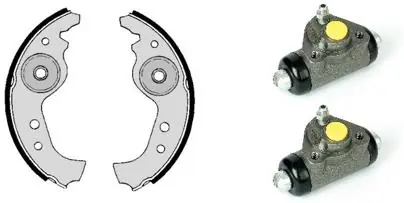 Remschoen set Brembo H 23 007 Authentiek