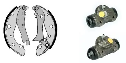 Remschoen set Brembo H 23 011 Hoge Kwaliteit