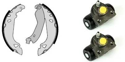 Remschoen set Brembo H 23 021 Dagaanbieding