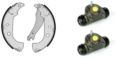 Remschoen set Brembo H 23 022 Uitverkoop