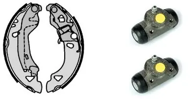 Nieuwe Collectie Remschoen set Brembo H 23 028