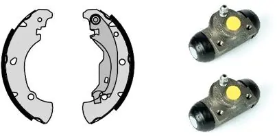 Remschoen set Brembo H 23 042 Luxe