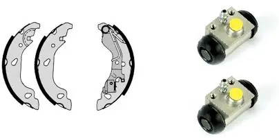 Remschoen set Brembo H 23 048 Beperkte Voorraad