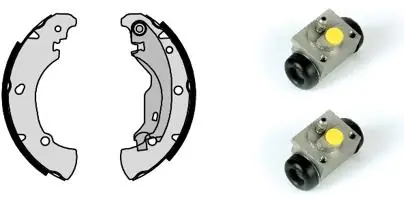 Remschoen set Brembo H 23 056 Exclusief