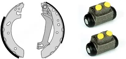 Nieuw Remschoen set Brembo H 24 046