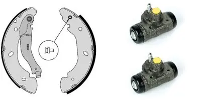 Aanbieding Remschoen set Brembo H 24 068