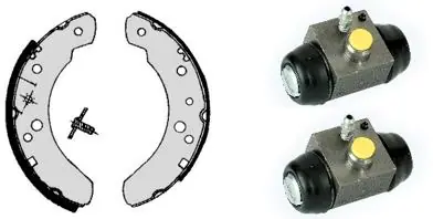 Groothandel Remschoen set Brembo H 24 070