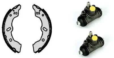 Remschoen set Brembo H 49 005 Gratis Retour