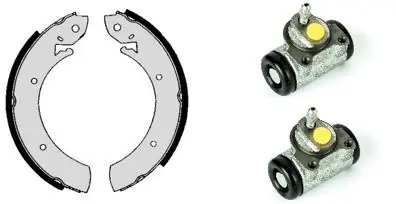 Remschoen set Brembo H 56 019 Meest Verkocht