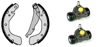 Remschoen set Brembo H 59 029 Trendy