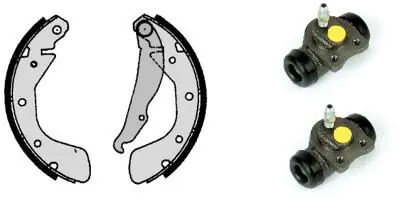 Remschoen set Brembo H 59 032 Gratis Verzending