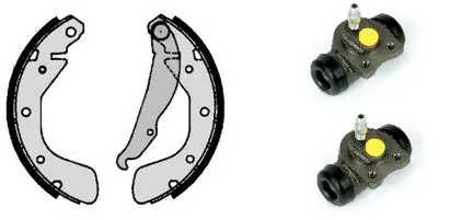 Remschoen set Brembo H 59 036 Exclusieve Aanbieding