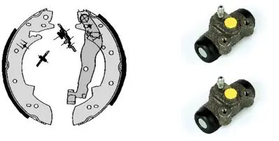 Remschoen set Brembo H 61 019 Bulkbestelling