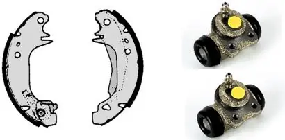 Topkwaliteit Remschoen set Brembo H 61 040