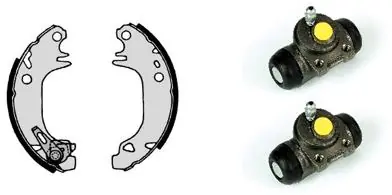 Remschoen set Brembo H 61 057 Topkwaliteit