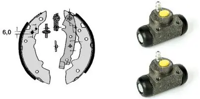 Origineel Remschoen set Brembo H 68 008